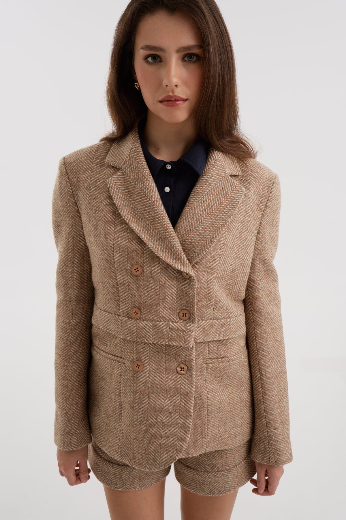 Balmoral Blazer by Baltér Warsaw – styled view