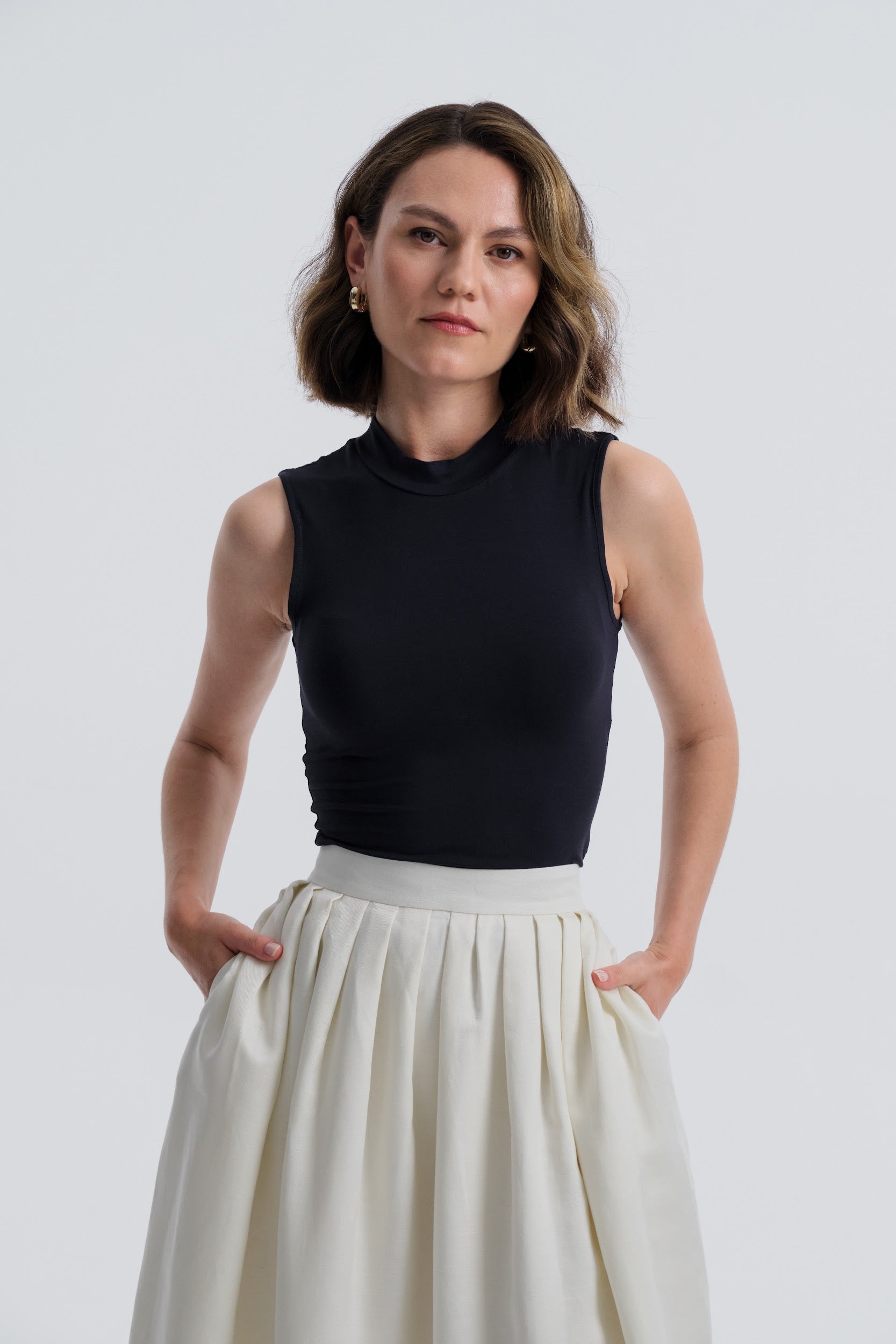 Mykonos Bleu Top