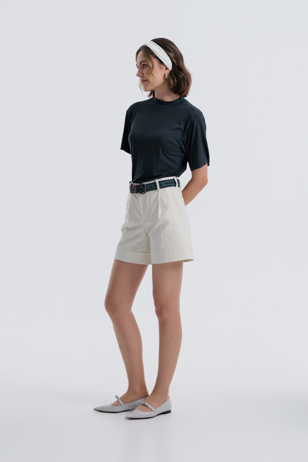 Cambridge Tee Shorts by Baltér Warsaw – detail view