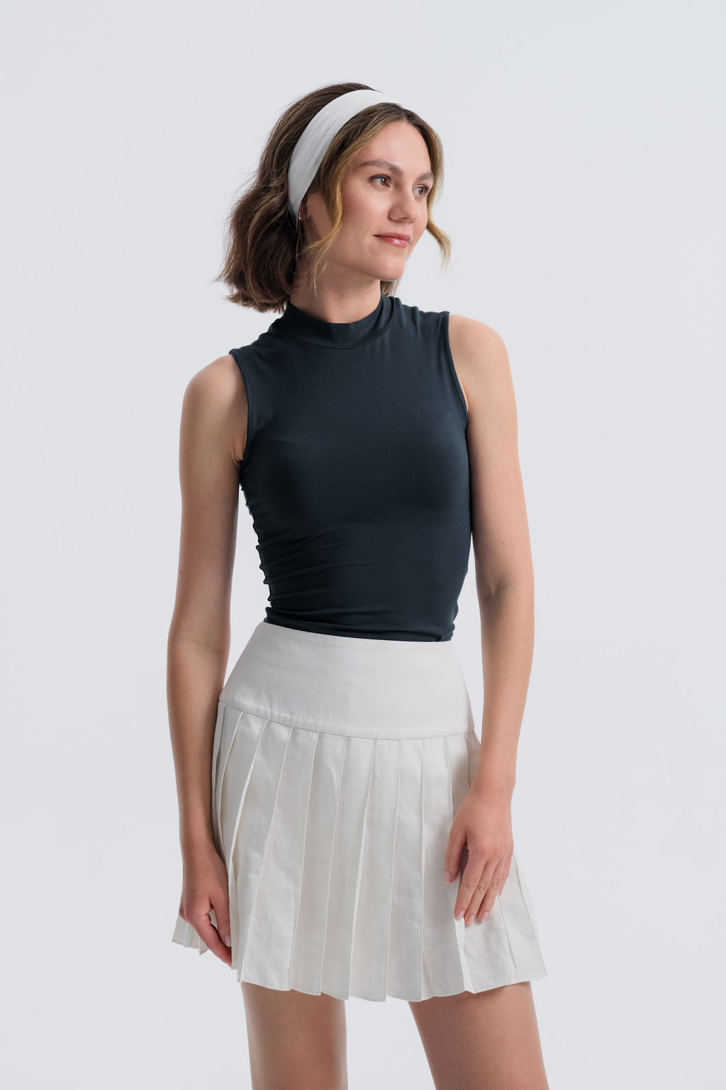 Kefalonia Vert Top by Baltér Warsaw – detail view
