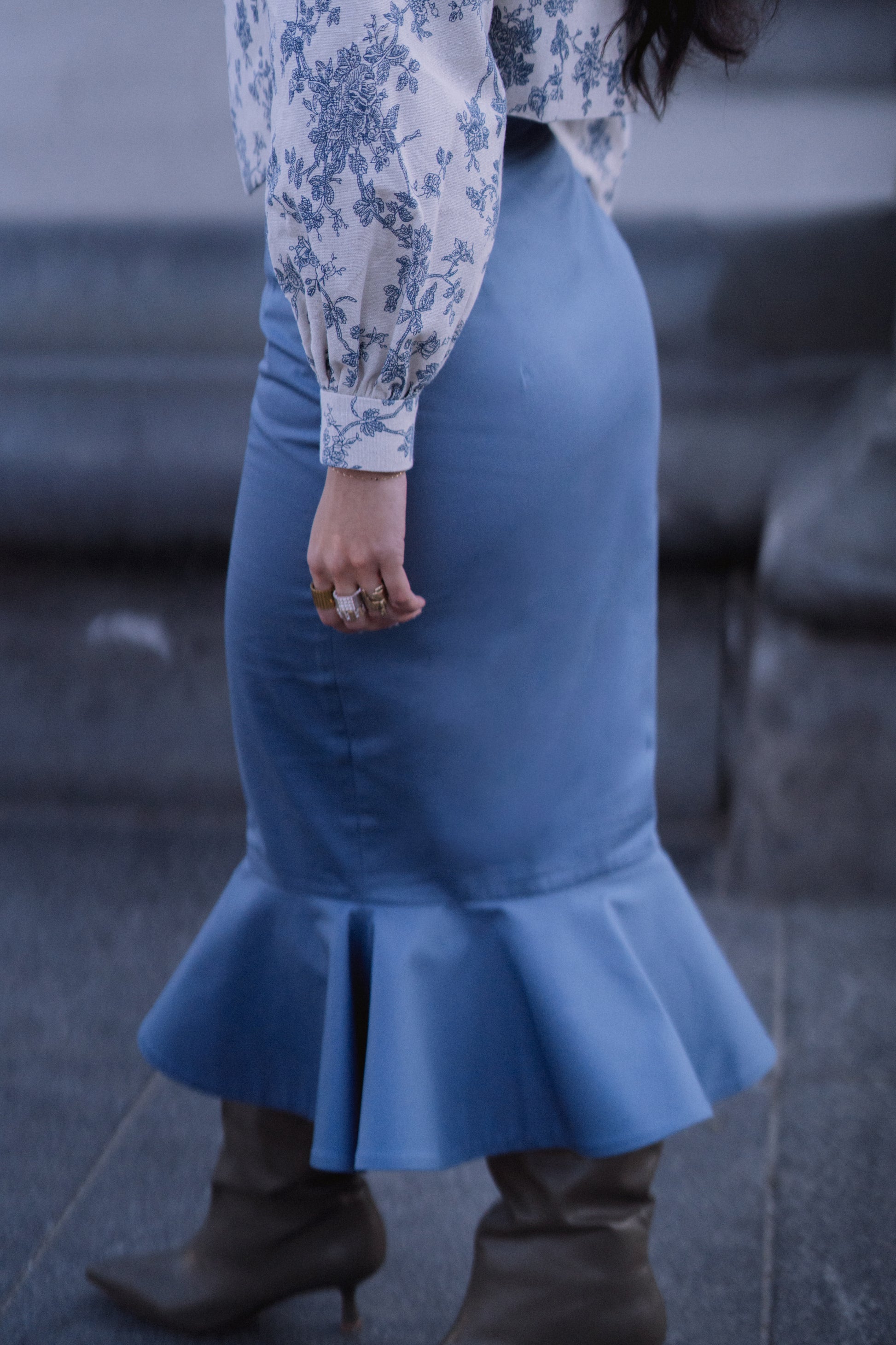 Maree Noir Skirt