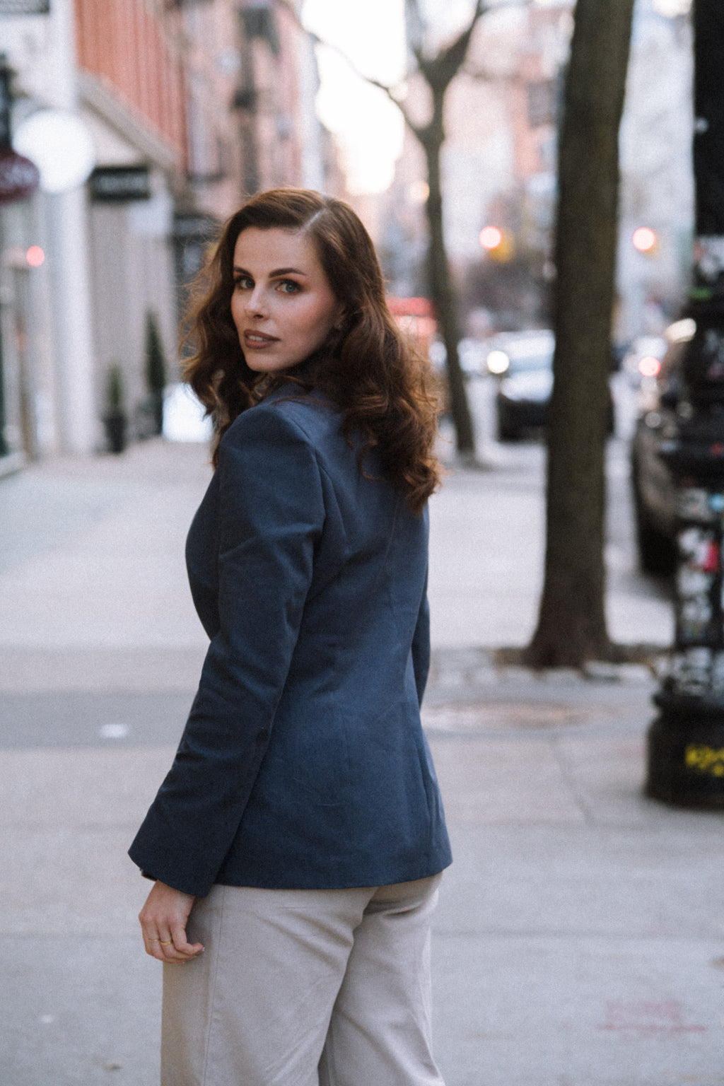 Floraison Nocturne Blazer by Baltér Warsaw – view 5